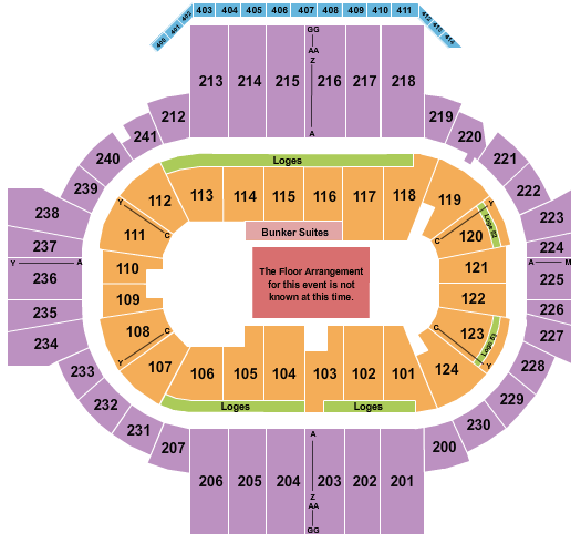 PeoplesBank Arena Olivia Rodrigo Seating Chart